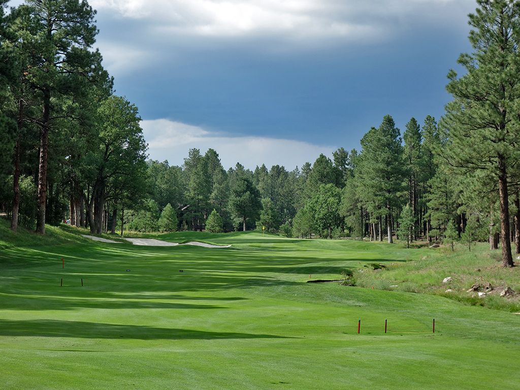 13th Hole at Forest Highlands Golf Club (Canyon) (542 Yard Par 5)
